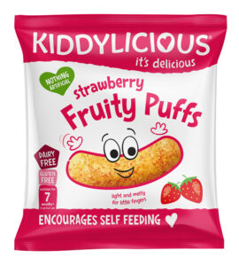 Kiddylicious – Chunky Puffs, Strawberry Snack (12g) – WellGrowth